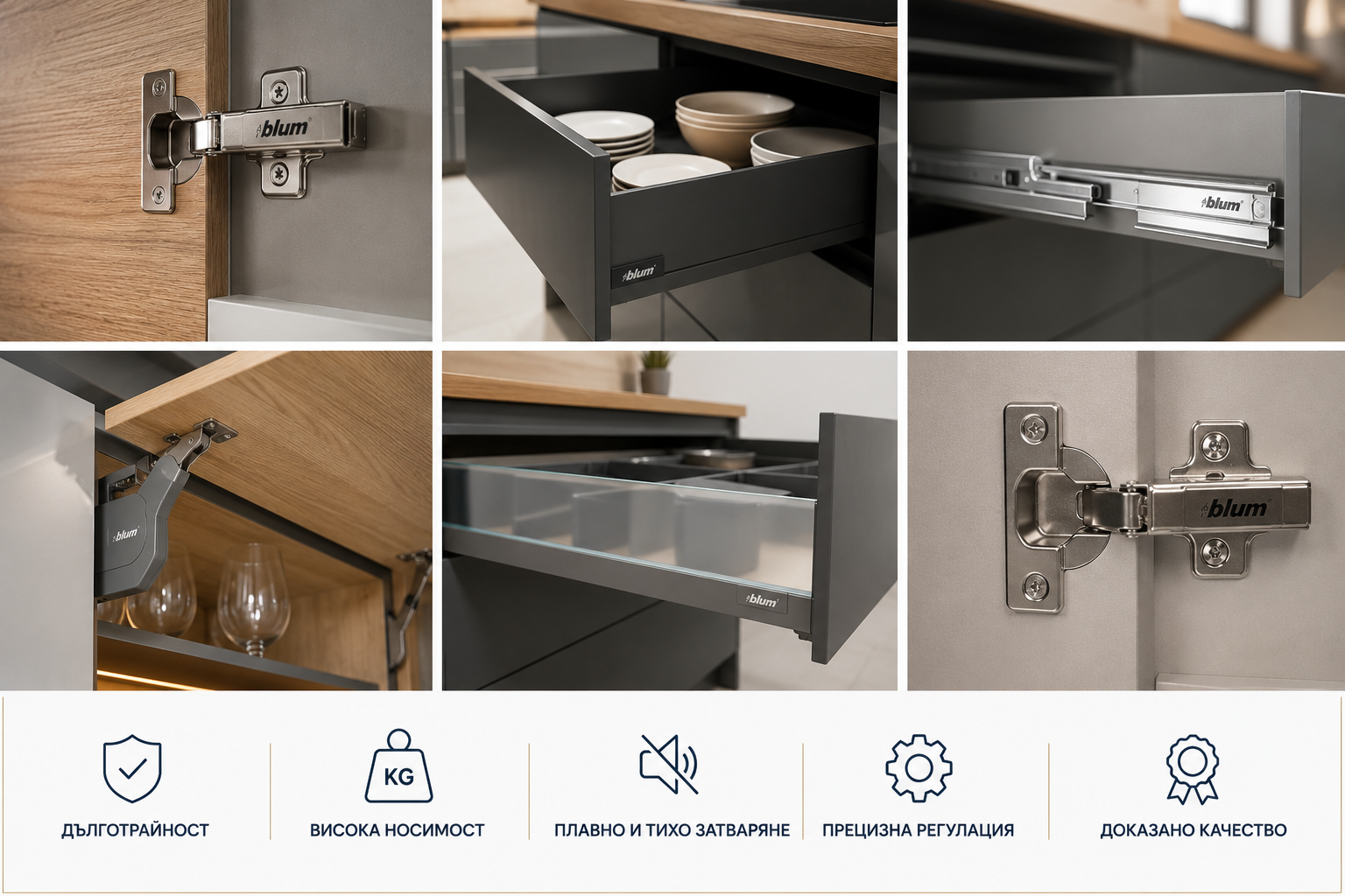 Качествен обков и механизми за кухня