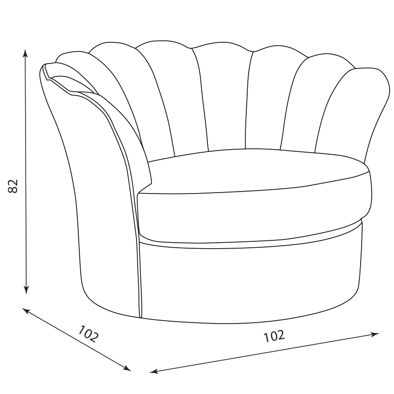 Кресло ARNE-9