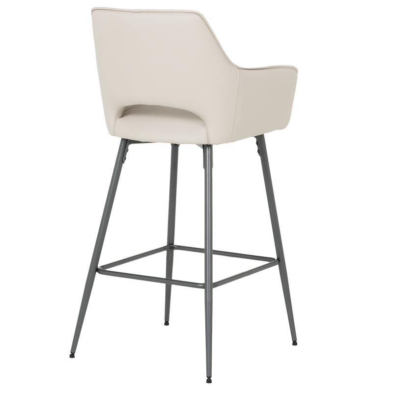 Бар стол TELFORD 2 силиконова кожа-4