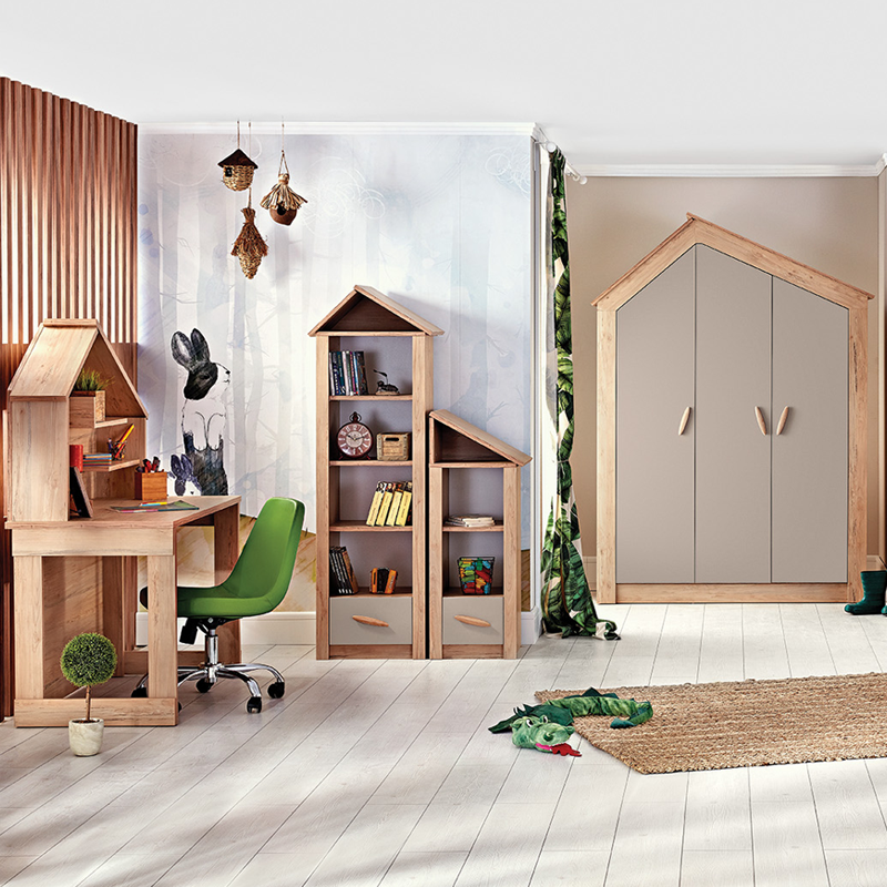Детска етажерка за книги MY HOUSE-1