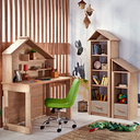 Детска етажерка за книги MY HOUSE-2