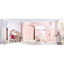 Чекмедже за детско легло къща PINK HOUSE - 90 х 200 - розово-2