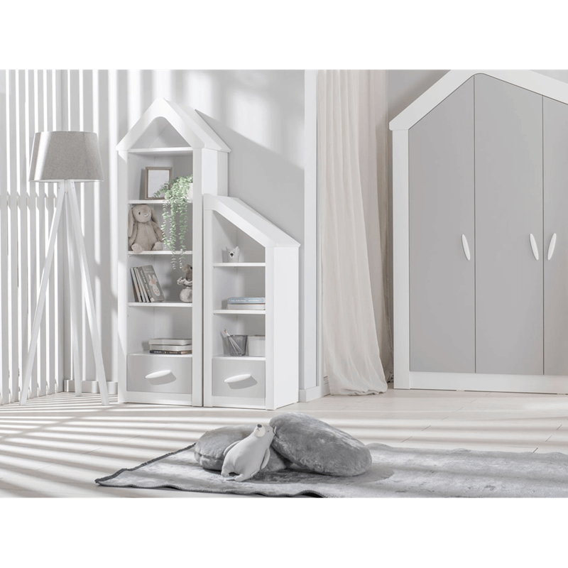 Детска етажерка за играчки WHITE HOUSE-2
