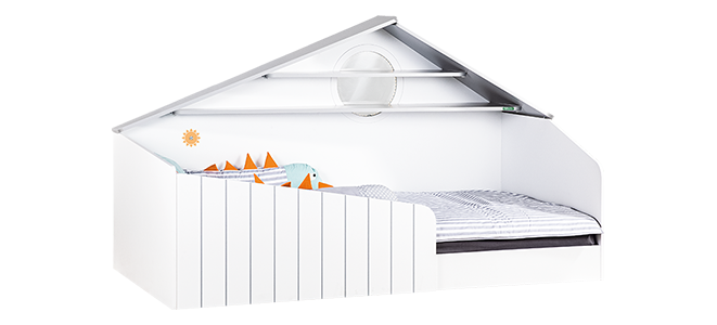 Детско легло къща Монтесори BIRD HOUSE 100 х 200-2