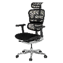 Ергономичен стол ERGOHUMAN ELITE 2 - черна рамка-2