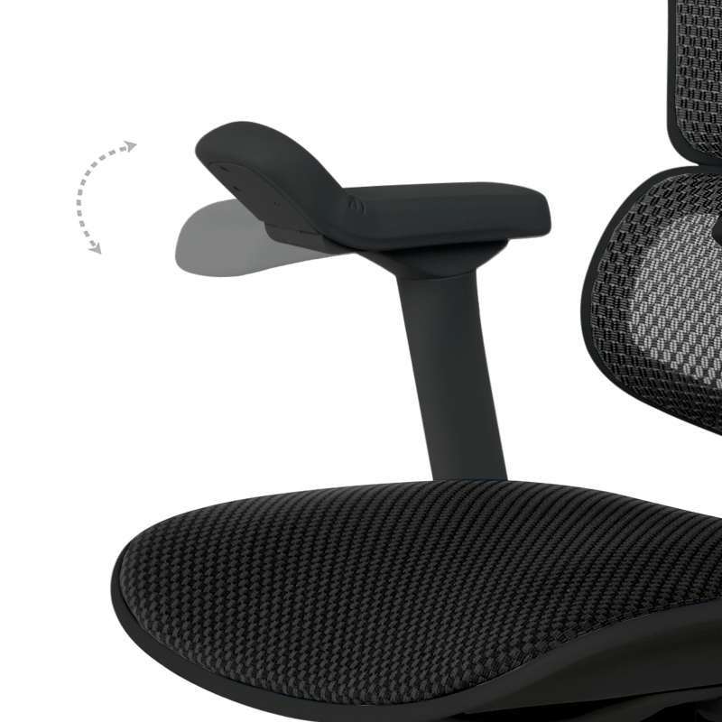 Ергономичен стол ERGOHUMAN ELITE 2 - черна рамка-8