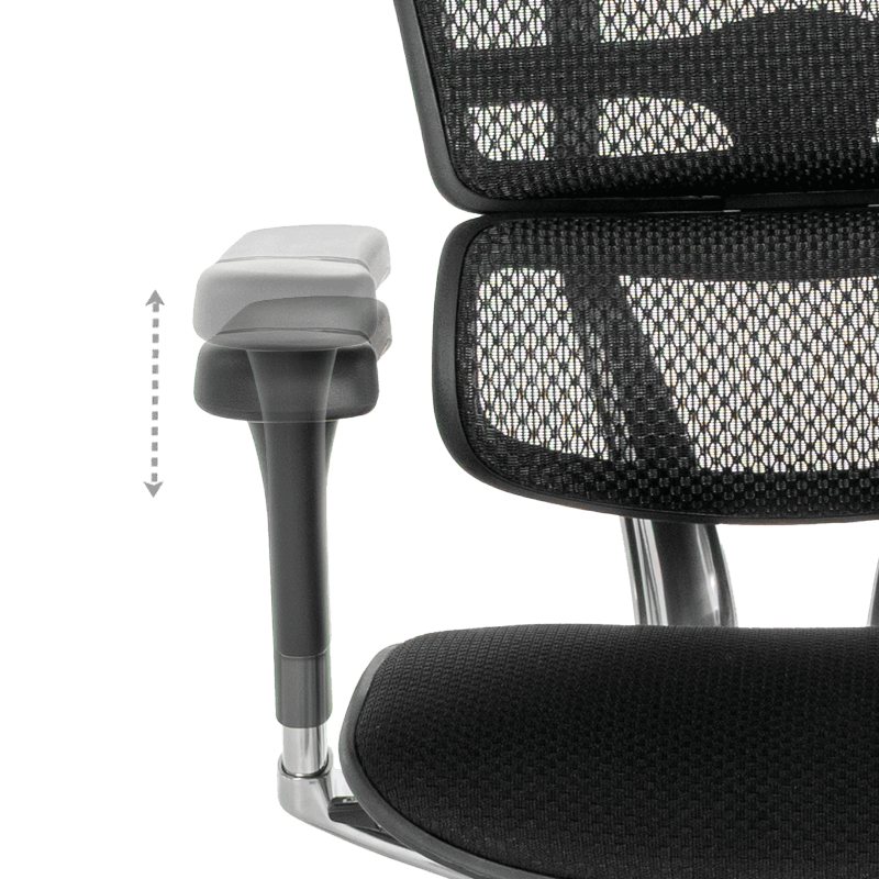 Ергономичен стол ERGOHUMAN ELITE 2 - черна рамка-10
