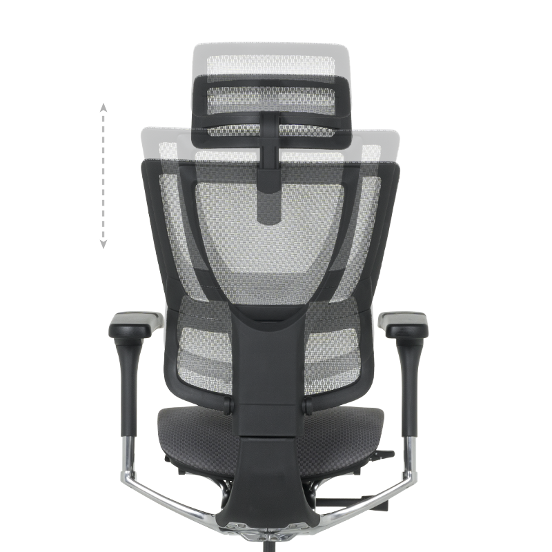 Ергономичен стол ERGOHUMAN IOO ELITE 2 - черна рамка-9