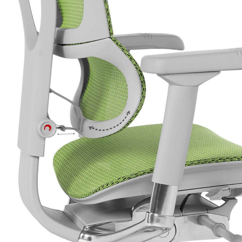 Ергономичен стол ERGOHUMAN IOO ELITE 2 - сива рамка-19