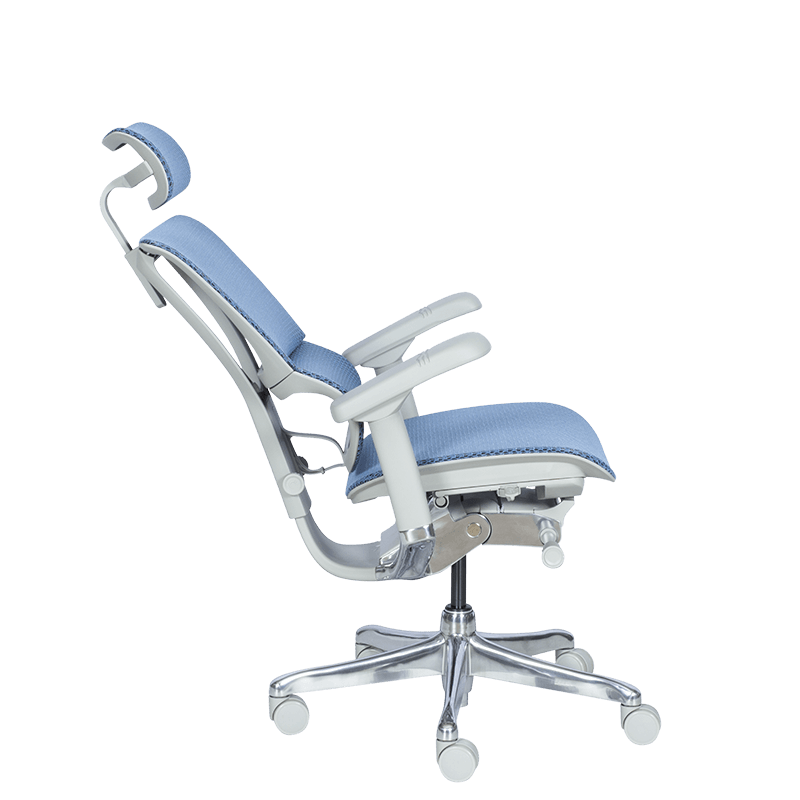 Ергономичен стол ERGOHUMAN IOO ELITE 2 - сива рамка-6