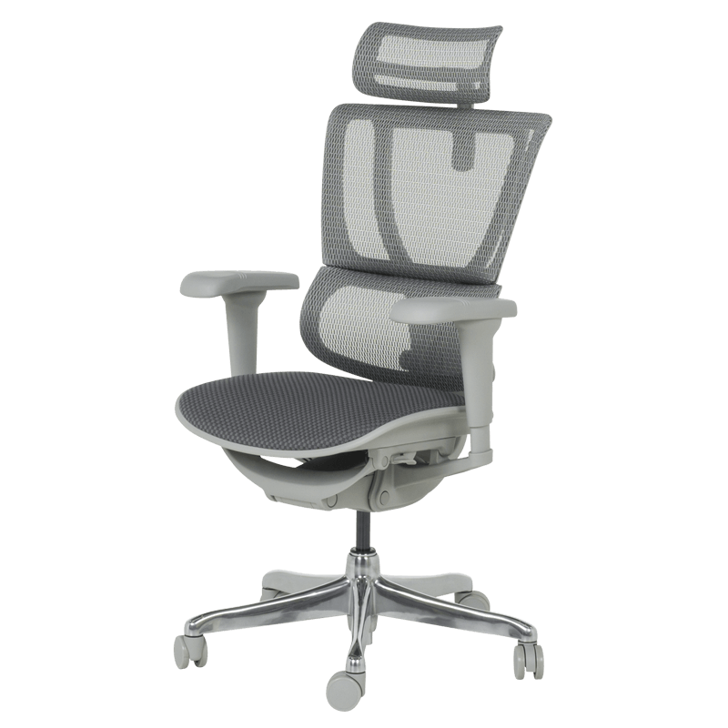 Ергономичен стол ERGOHUMAN IOO ULTRA - сива рамка-3