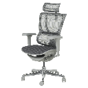 Ергономичен стол ERGOHUMAN IOO ULTRA - сива рамка-3