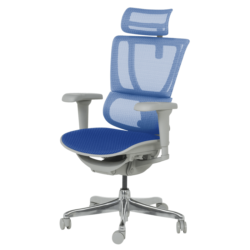 Ергономичен стол ERGOHUMAN IOO ULTRA - сива рамка-3