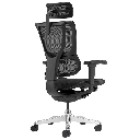 Ергономичен стол ERGOHUMAN IOO ULTRA - черна рамка-4
