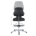 Лабораторен ергономичен стол BIMOS LABSIT 3 - 9121E-10