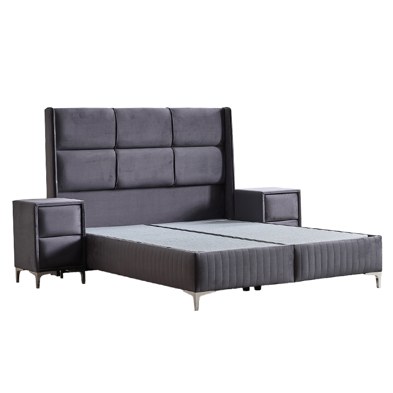 Тапицирана спалня с матрак BELLA 160 x 200-1