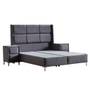 Тапицирана спалня с матрак BELLA 160 x 200-1