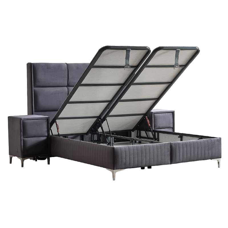 Тапицирана спалня с матрак BELLA 160 x 200-2