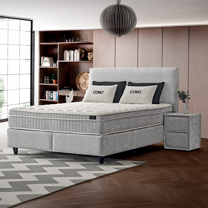 Тапицирана спалня с матрак COMO 160 x 200-3