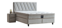 Тапицирана спалня с матрак SIESTA 140 x 200 - крем 01-6