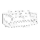 Диван тройка с електически механизъм ILUSIO - светлосив-10