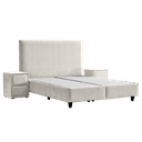 Тапицирана спалня с матрак COMO 180 x 200-2
