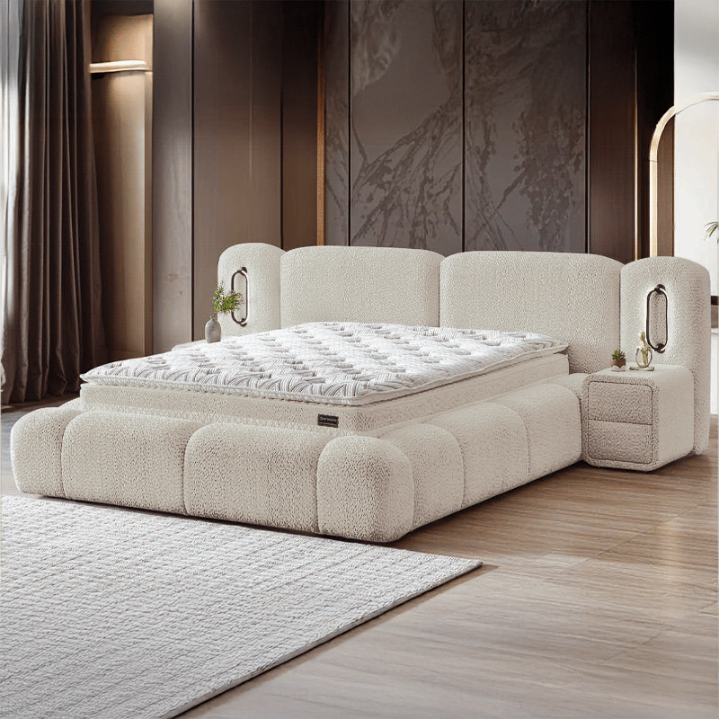 Тапицирана спалня с матрак BUMBY LUX 160 x 200-3