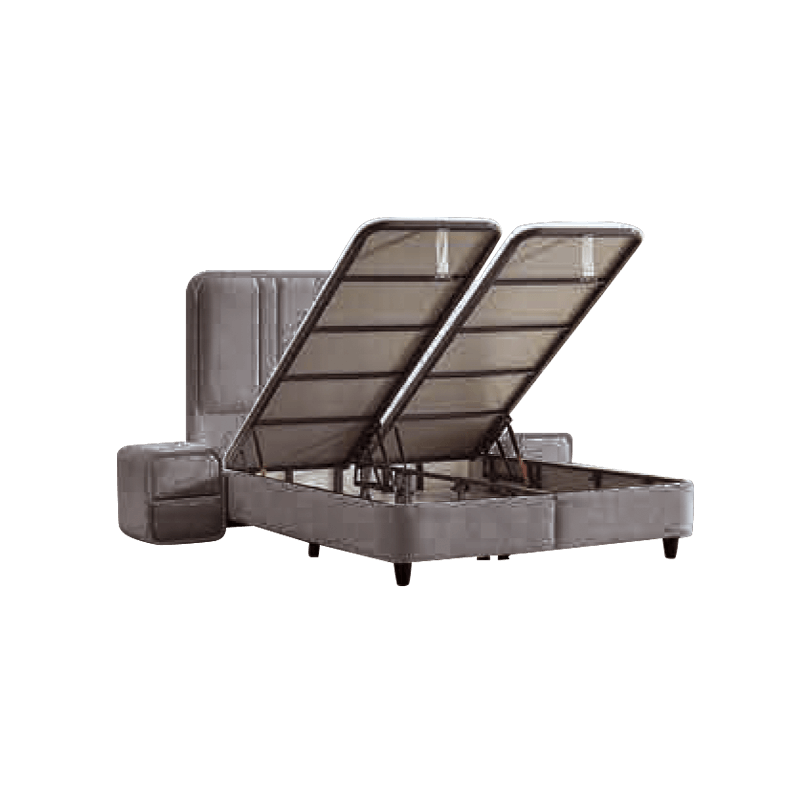 Тапицирана спалня с матрак HUGO 140 x 200-3