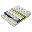 Тапицирана спалня с матрак HUGO 180 x 200-2