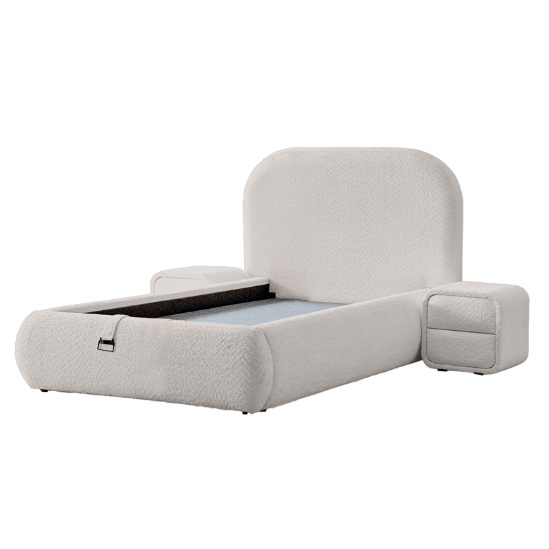 Тапицирано легло с матрак FABER 90 х 200-2