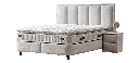 Тапицирана спалня с матрак ASTORIA 160 x 200-5