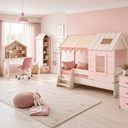 Детско легло къща PINK HOUSE - 90 х 200-2
