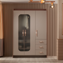 Трикрилен детски гардероб ESTELLA-3