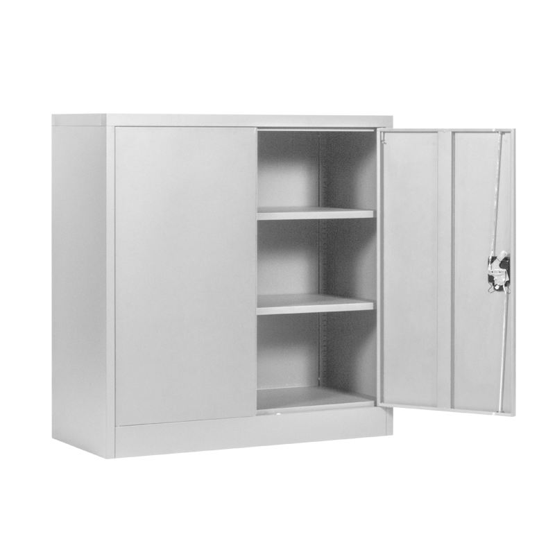 Метален шкаф Carmen CR-1239 E J - сив-1