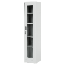Метален шкаф Carmen CR-1001 J - сив-2