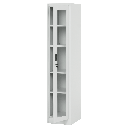 Метален шкаф Carmen CR-1001 J - сив-3