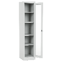 Метален шкаф Carmen CR-1001 J - сив-4