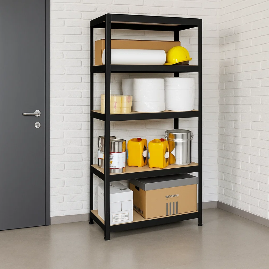 Метален стелаж STAR 180x90x45 см, до 275 кг на рафт-1