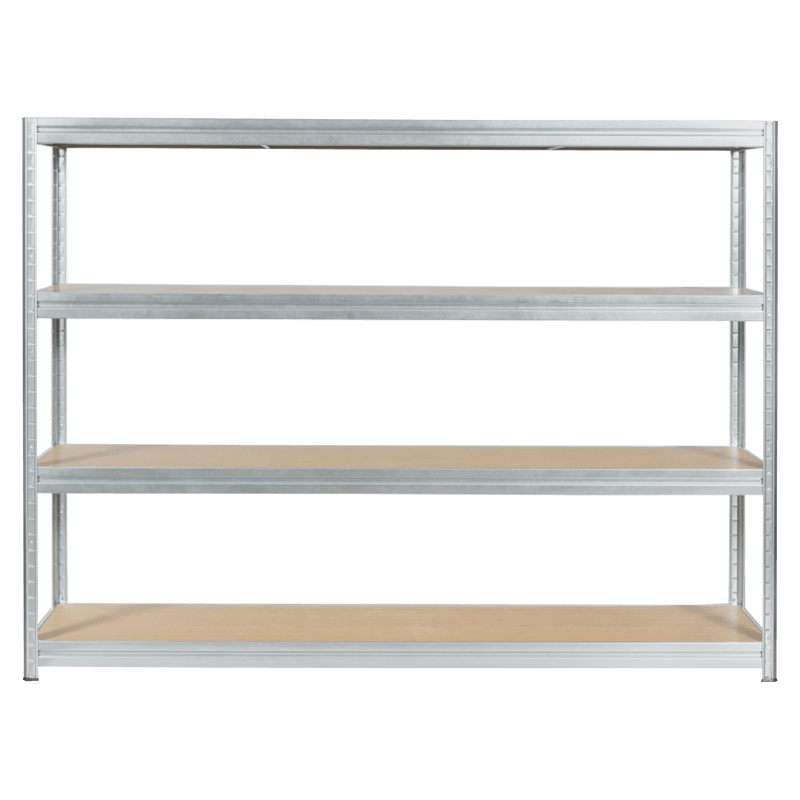 Метален стелаж MEGA 177x240x60 см, до 450 кг на рафт-1