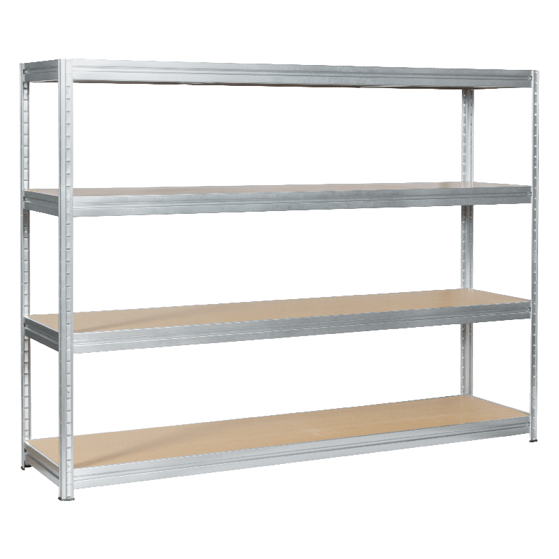 Метален стелаж MEGA 177x240x60 см, до 450 кг на рафт-2