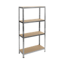 Метален стелаж Carmen CR-1011 - 160х80х40  см, до 100 кг на рафт-1