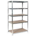Метален стелаж Carmen CR-1021 - 190х100х40 см, до 65 кг на рафт-1