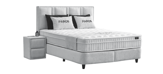 Тапицирана спалня с матрак PAROS 140 х 200-4