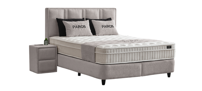 Тапицирана спалня с матрак PAROS 140 х 200-4