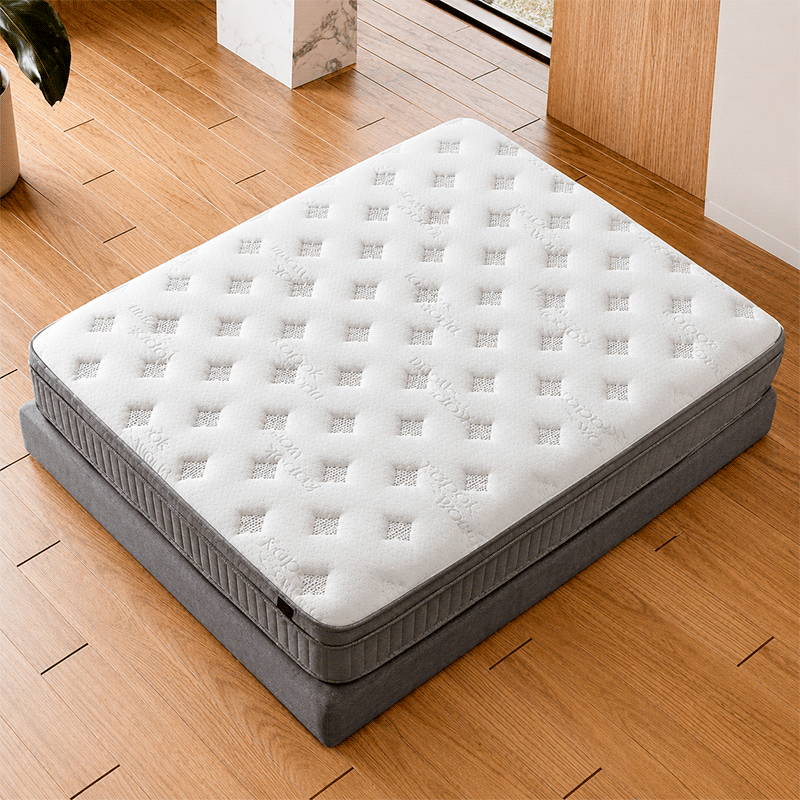 Тапицирана спалня с матрак HUGO 140 x 200-4