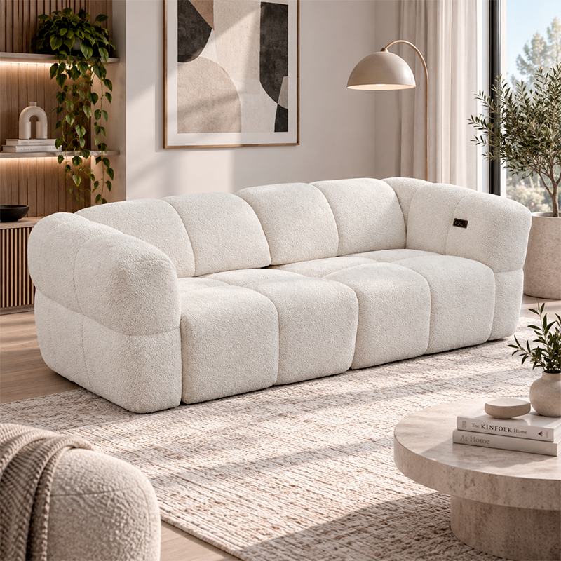 Диван тройка с електрически механизъм ORTONA LUX-1