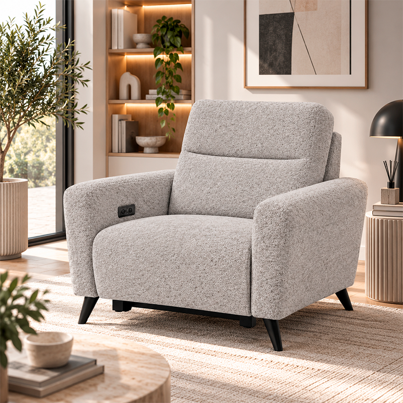 Фотьойл с електрически релакс механизъм NOLA LUX-1