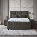 СПАЛНЯ CARIA 160X200 DALLAS 190 (АНТРАЦИТ 190)-1