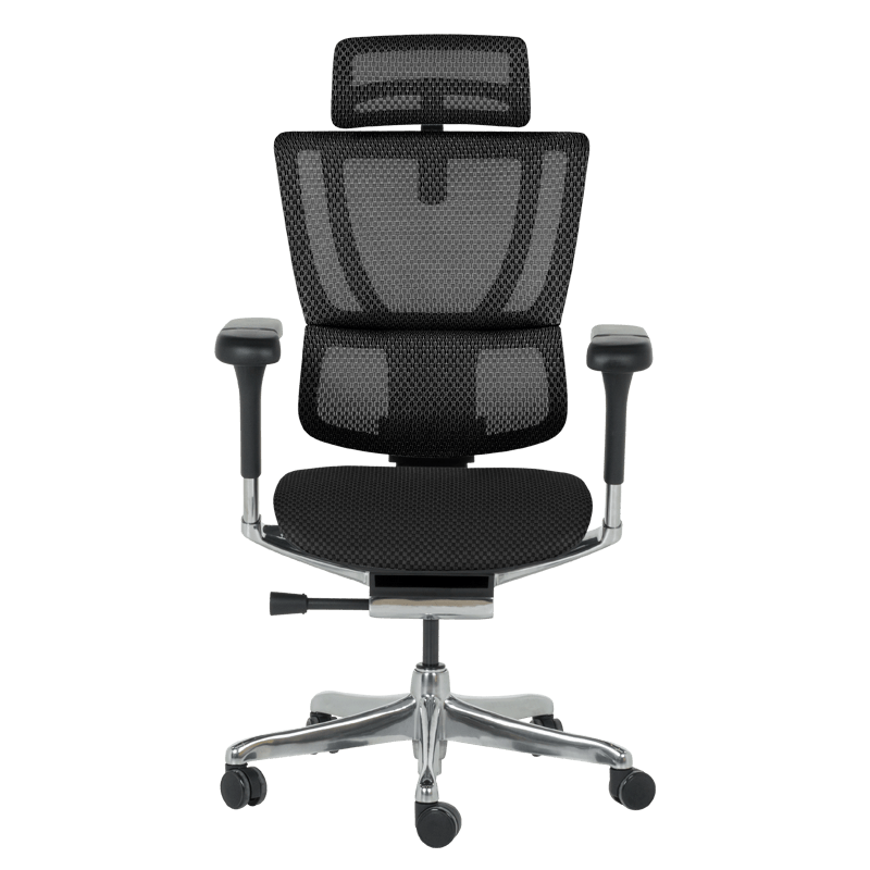 Ергономичен стол ERGOHUMAN IOO ELITE 2 - черна рамка-1