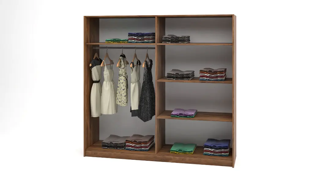Wardrobe Agata BCO + BG- opened.webp